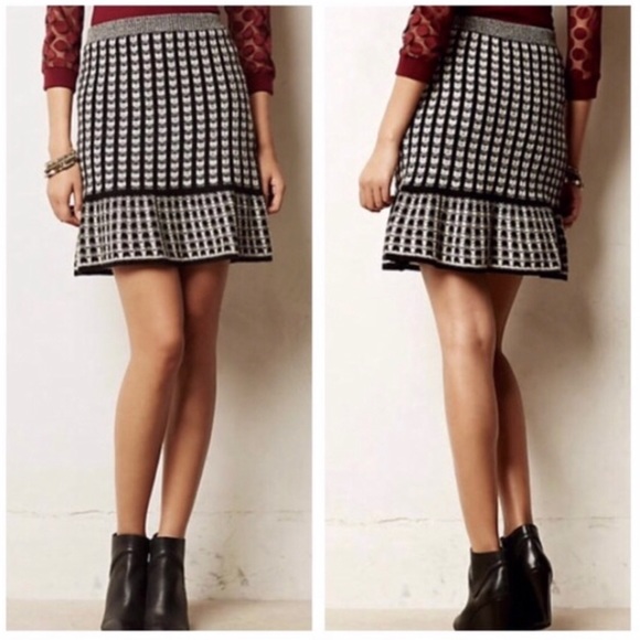 Anthropologie Dresses & Skirts - Anthropologie | Sparrow | Serissa Sweater Skirt